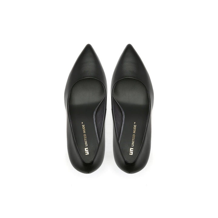 lev pump hi black + gun metal top view