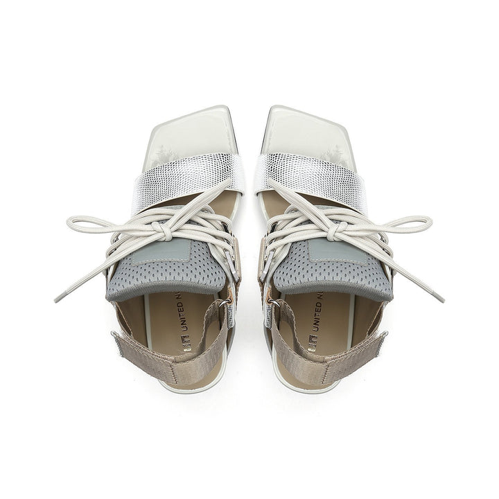 lev sport sandal hi nude top view