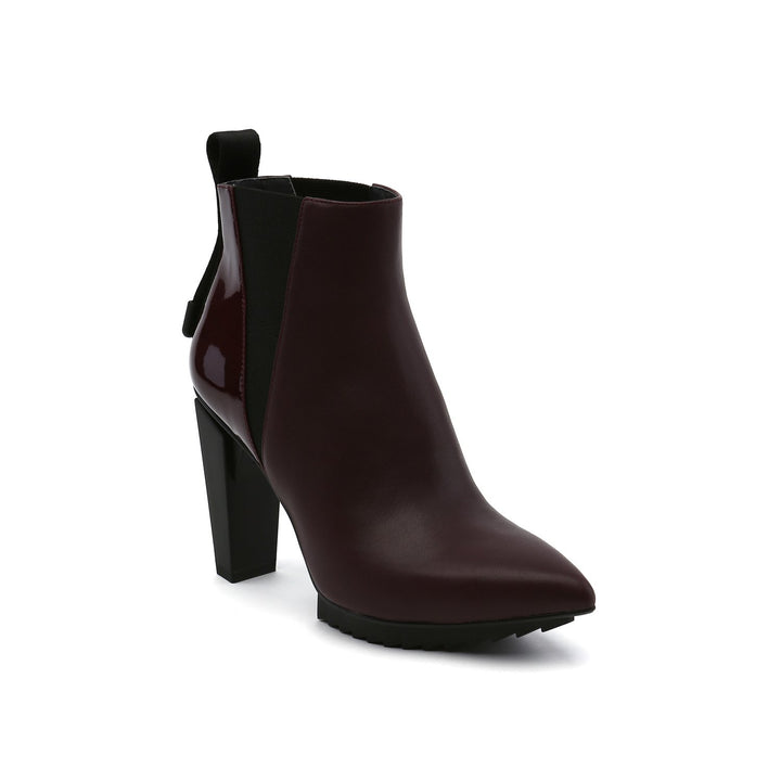 lev tek bootie hi bordeaux angle out view