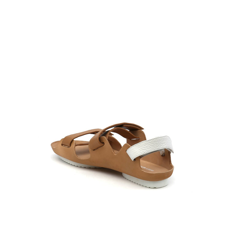 lilt sandal beige + white angle in view