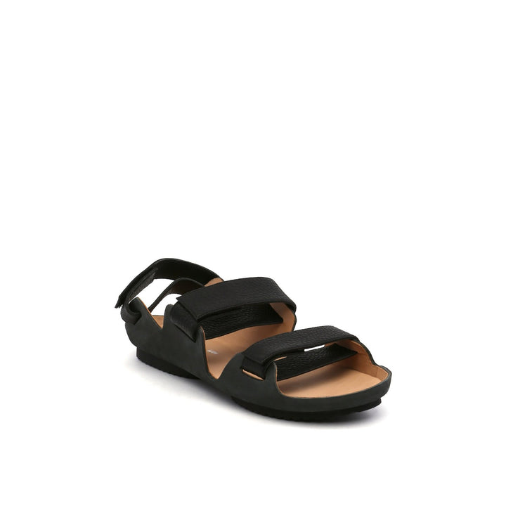 lilt sandal black angle out view