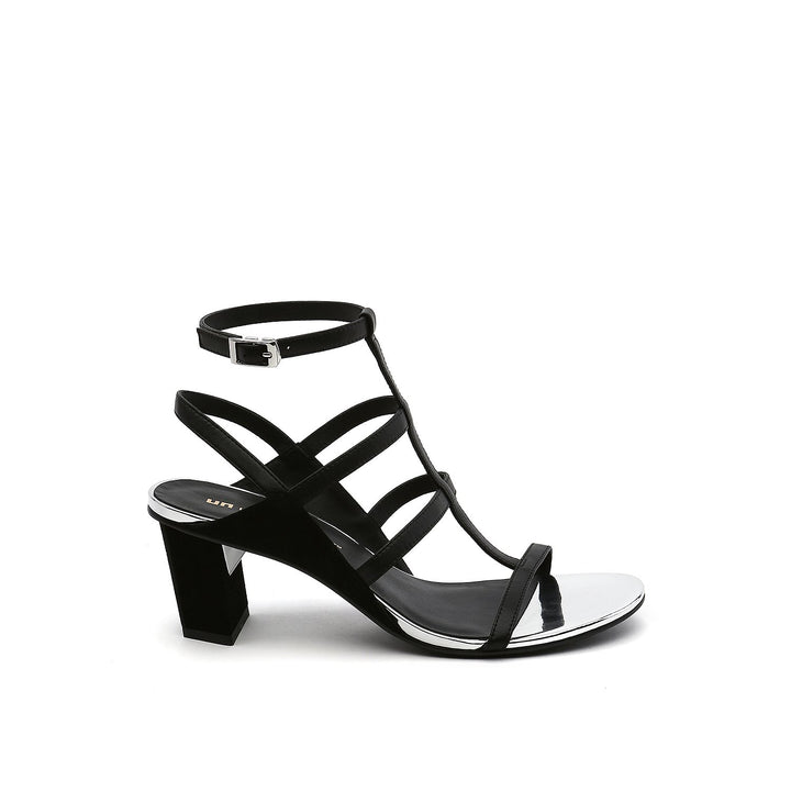 luxor sandal mid black mix out view