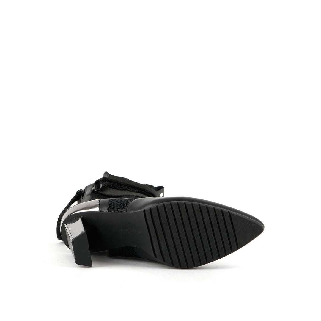 luxor sport hi black bottom view