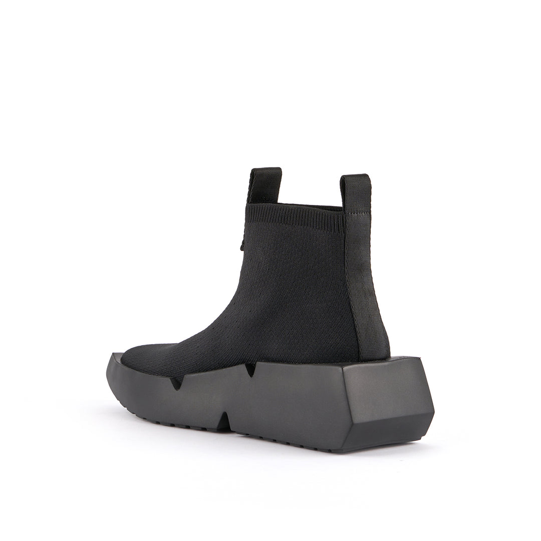 mega sock black angle in view