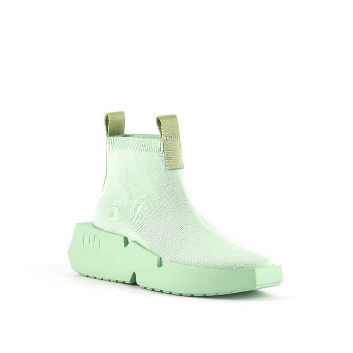 mega sock quiet green angle out view