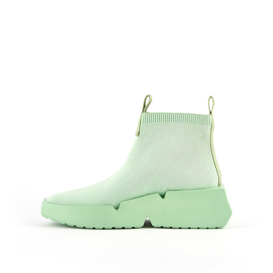 mega sock quiet green inside view