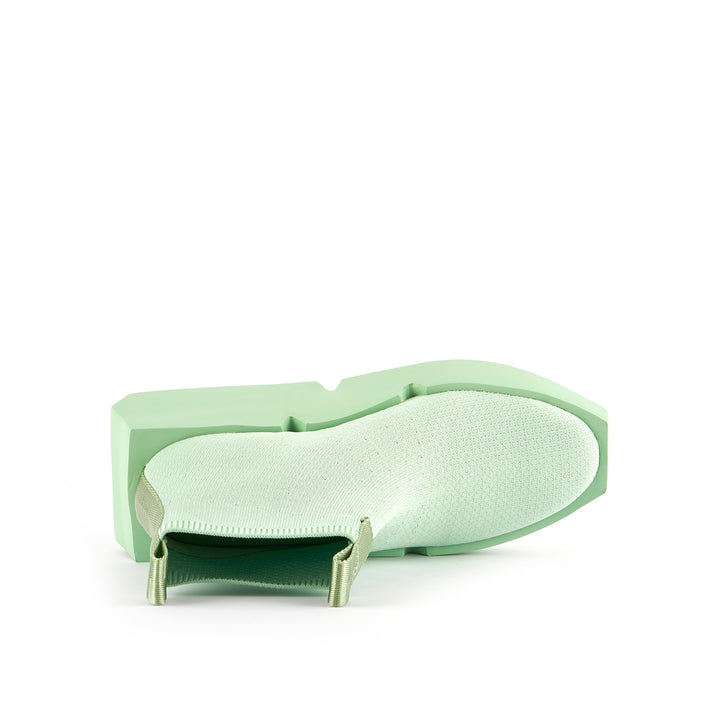 mega sock quiet green top view