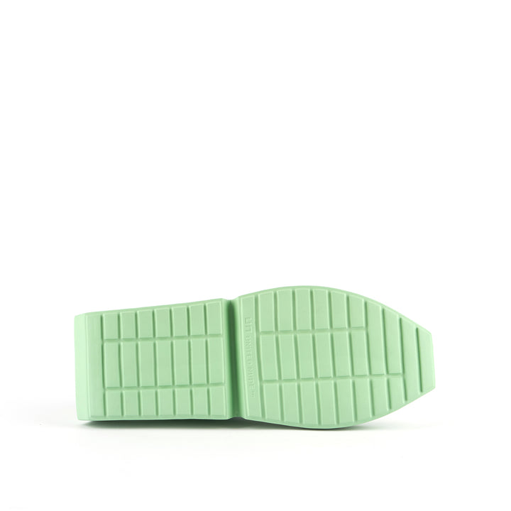 mega sock quiet green bottom view