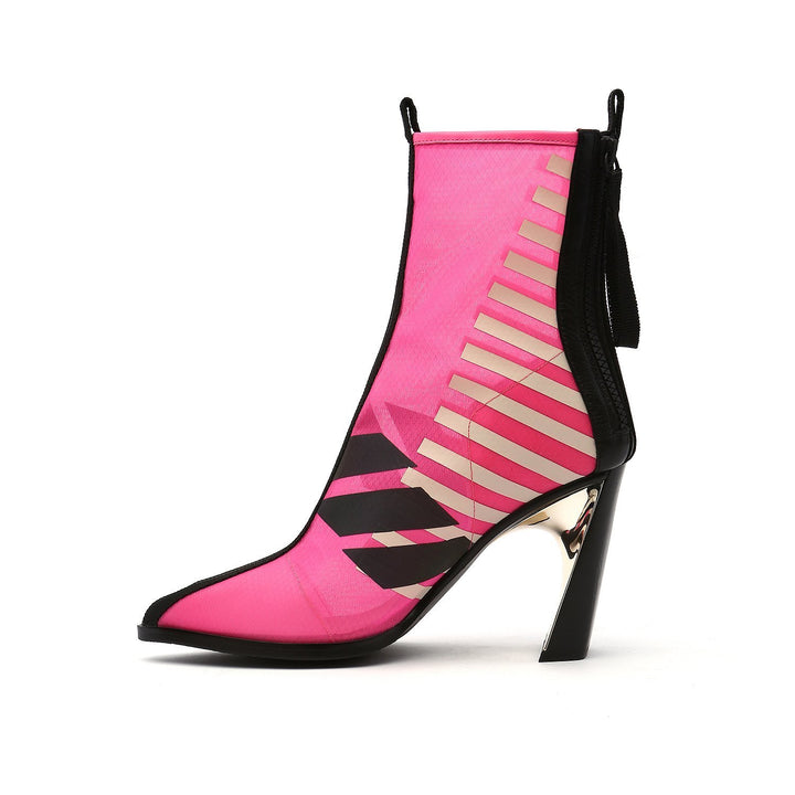 molten calli hi neon pink in view