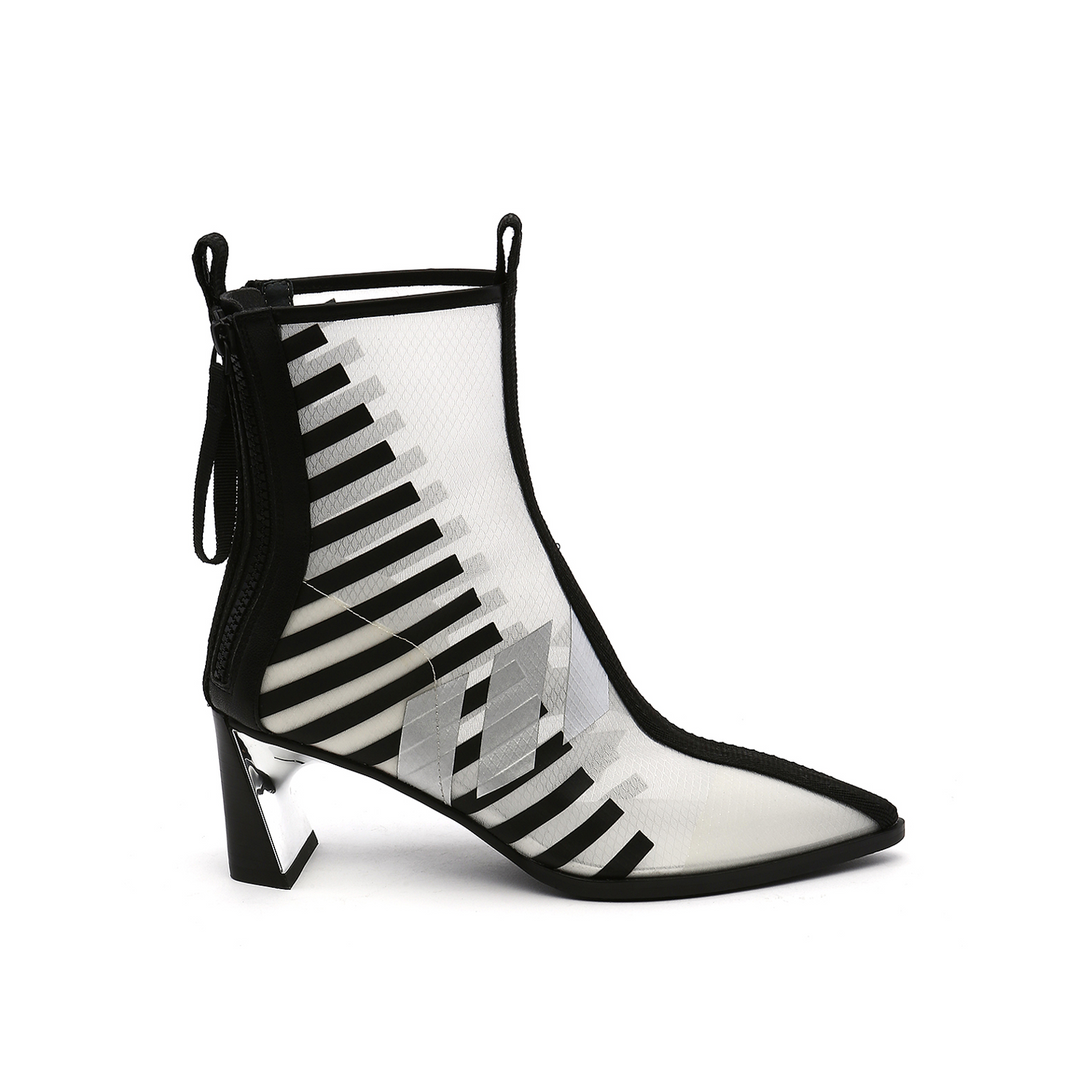 molten calli mid white printed mesh out view