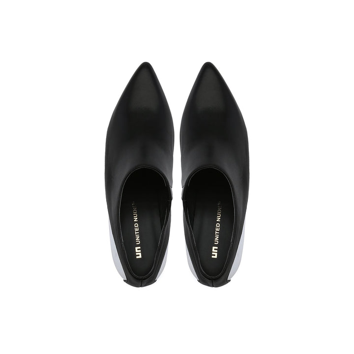 molten flow bootie mid black top view