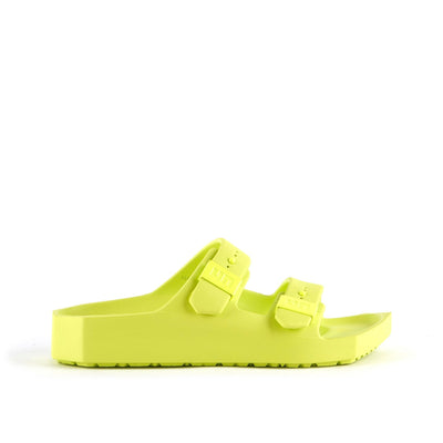 moses mens cyber lime outside view