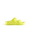 moses womens cyber lime outside view