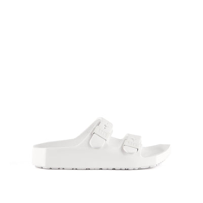 moses womens optic white outside view