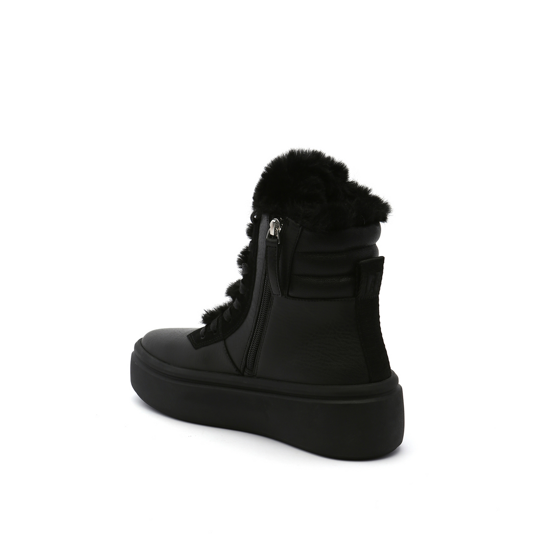 motto high womens black angle in view