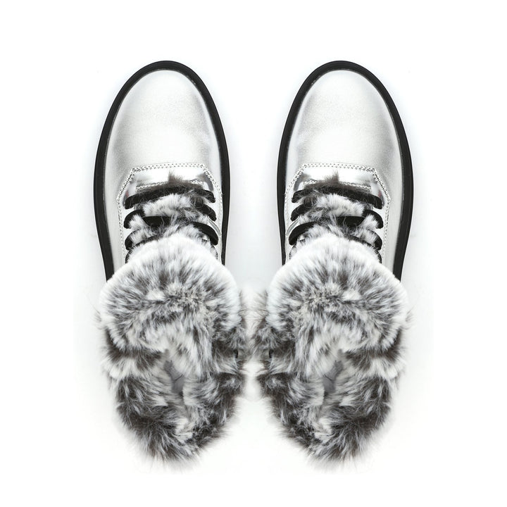 motto high womens silver top