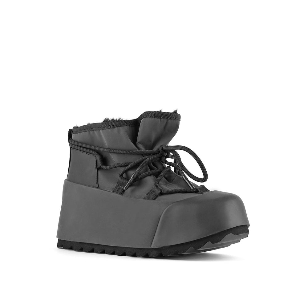polar bootie black angle out view