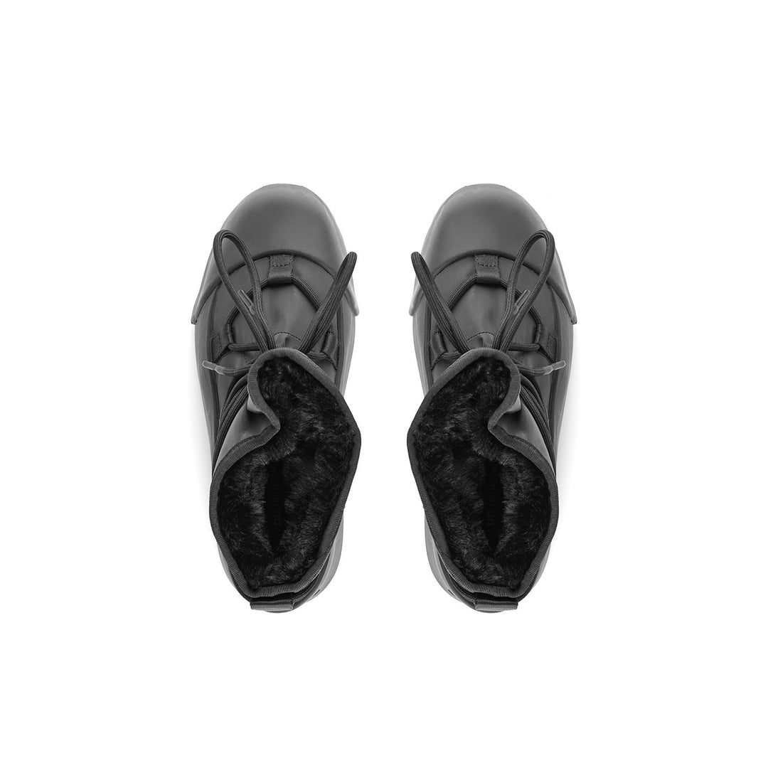 polar bootie black top view