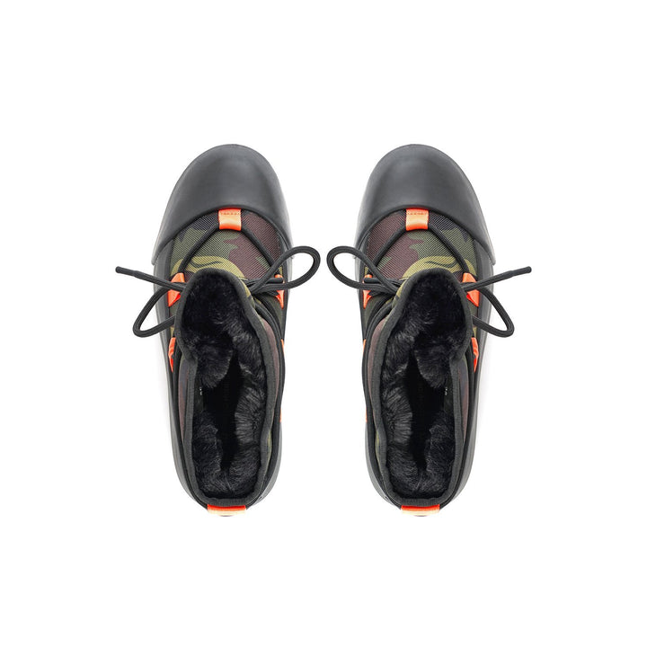 polar bootie camouflage top view