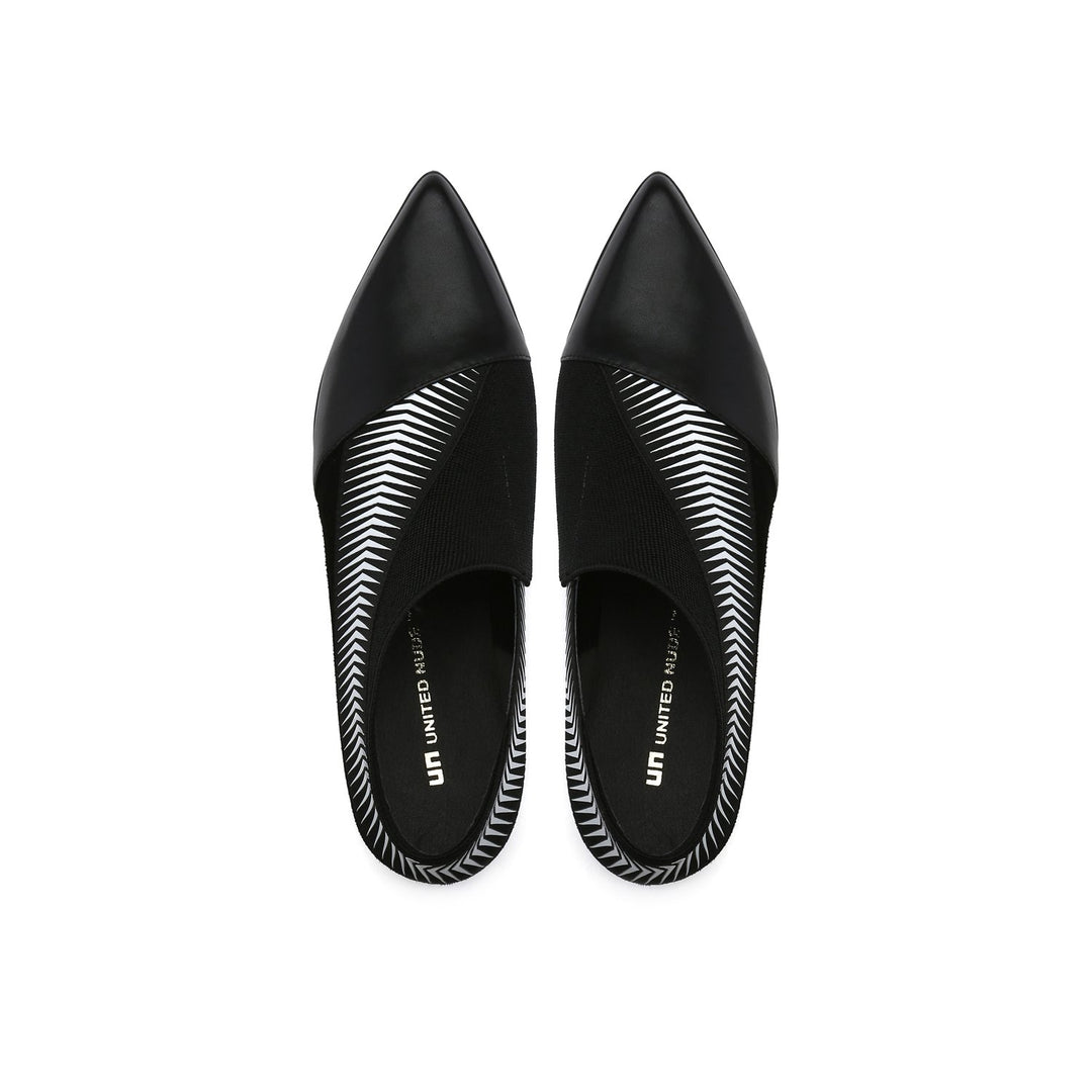 pop bootie lo black top view