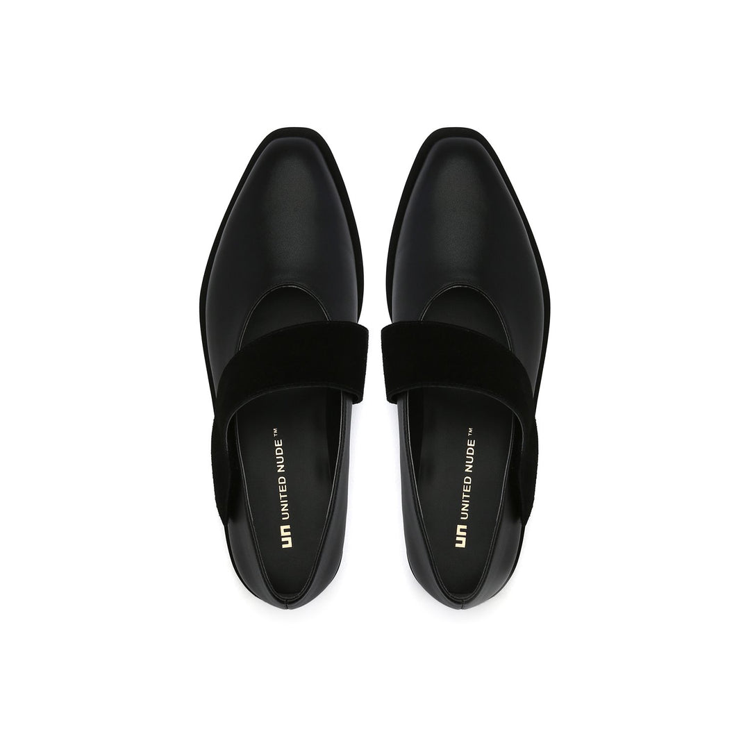 pure mary black top view