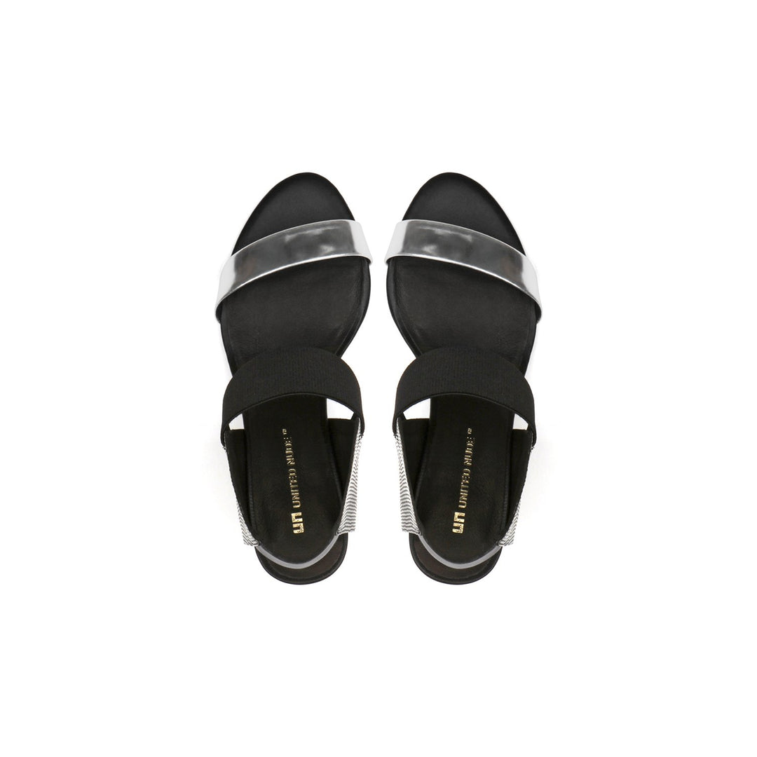 raiko black white mix + black top view