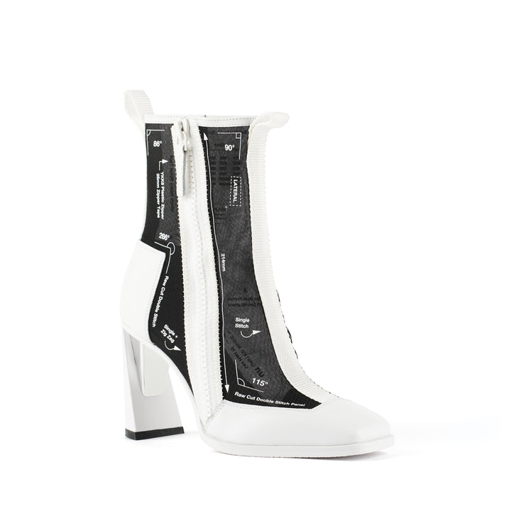 rasa bootie hi black angle out view