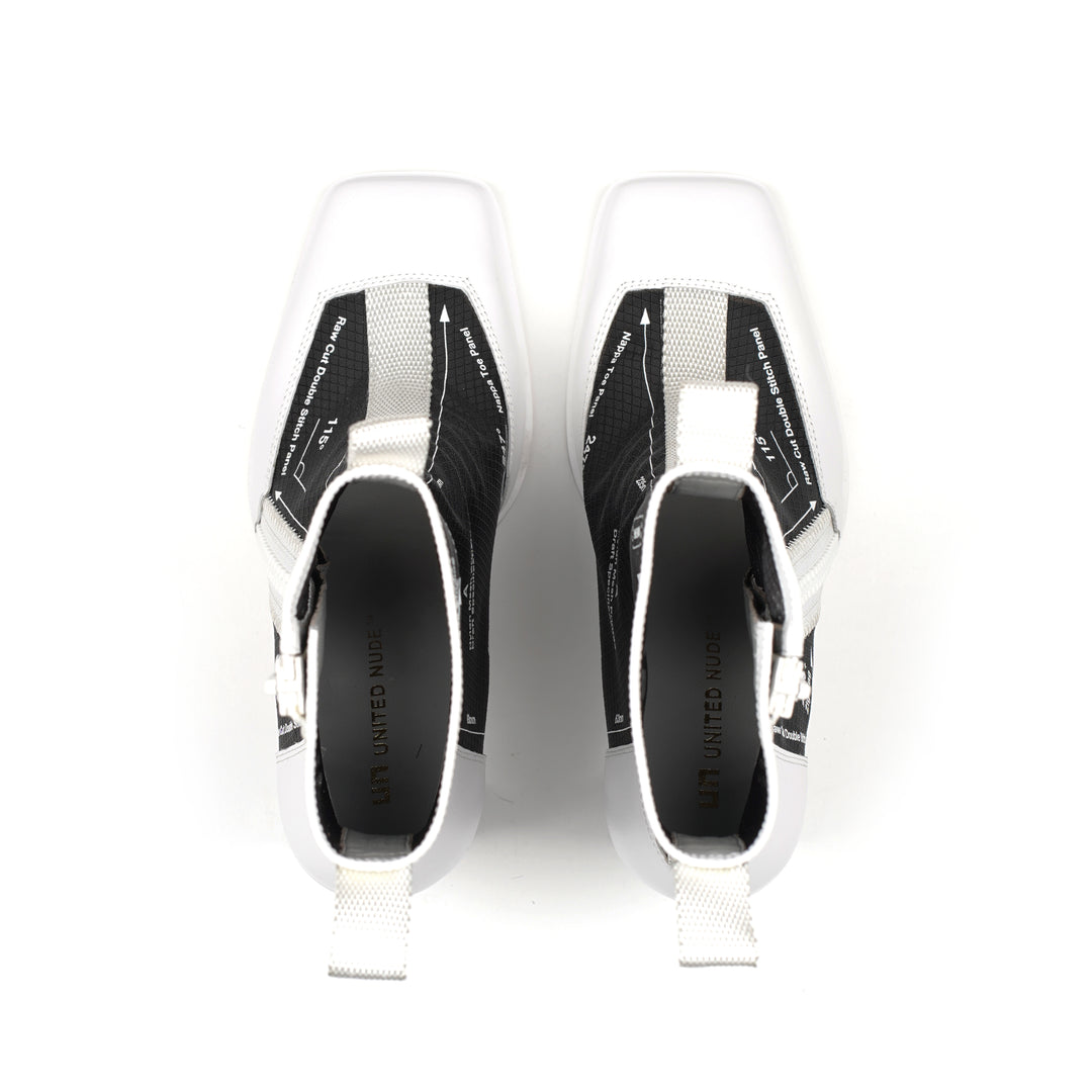 rasa bootie hi black top view