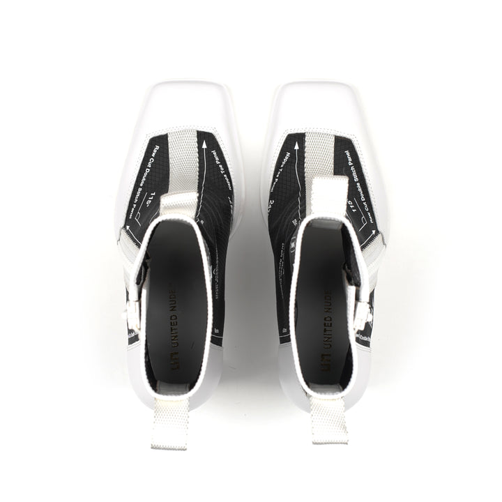 rasa bootie hi black top view