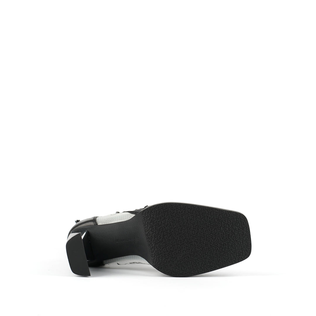 rasa bootie hi white bottom view