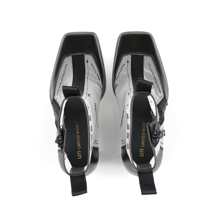 rasa bootie hi white top view