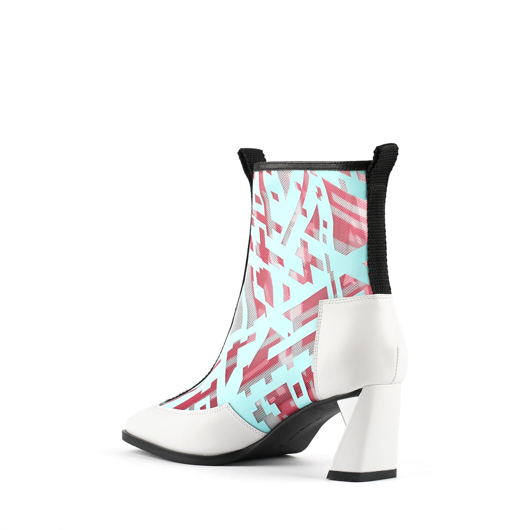 rasa bootie mid lift angle in view