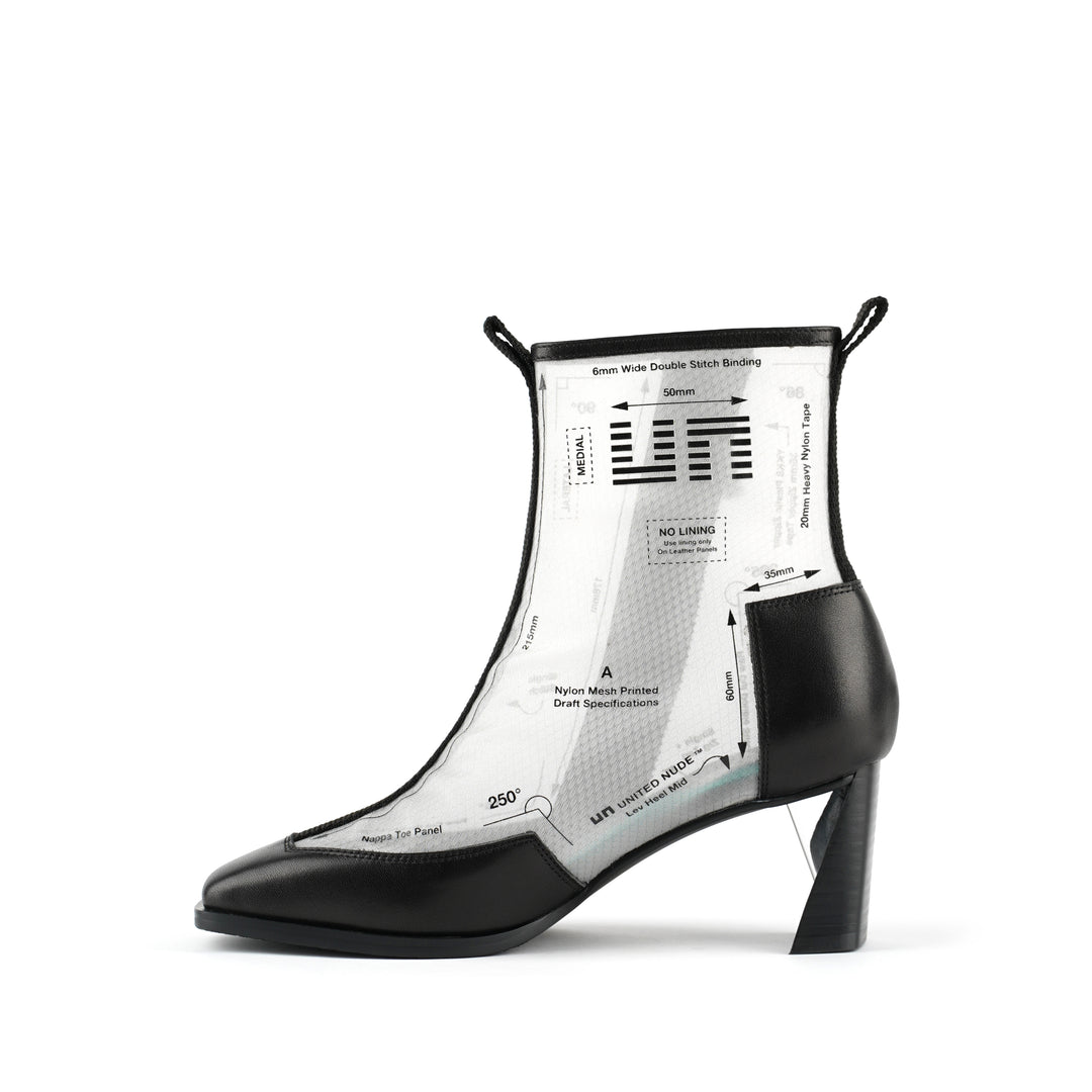 rasa bootie mid white in view