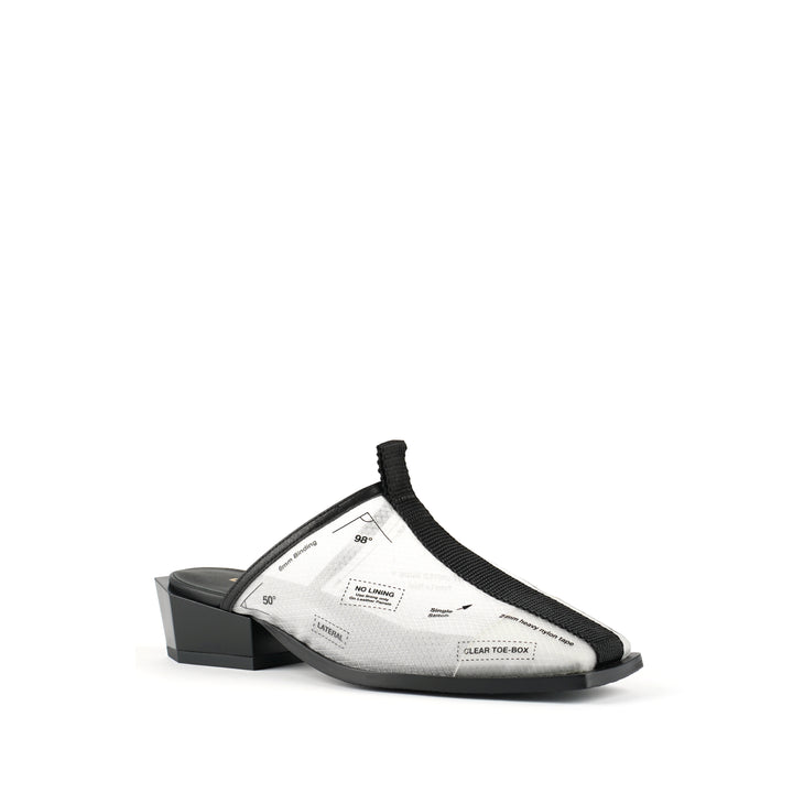 rasa mule white angle out view