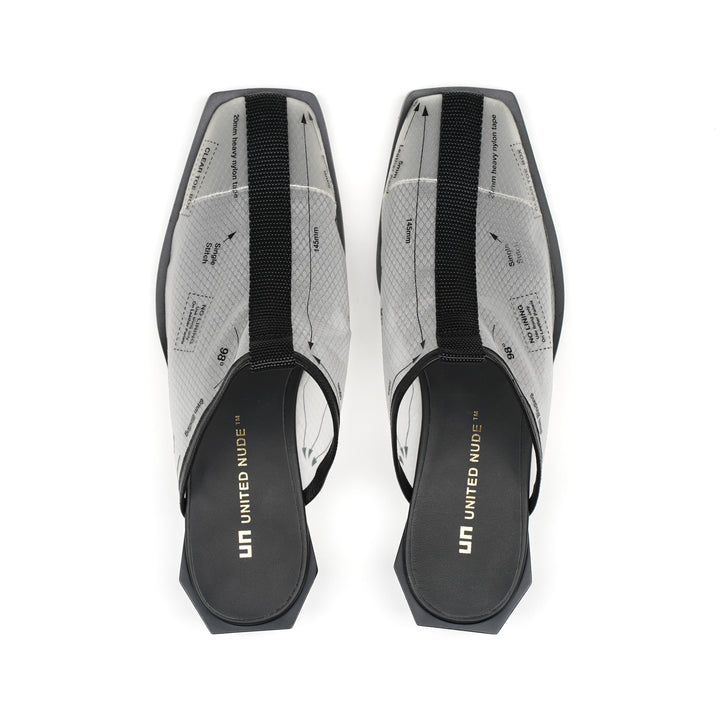 rasa mule white top view