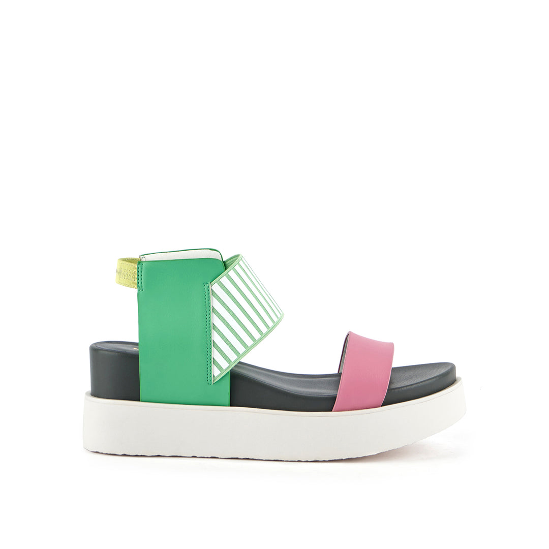 rico sandal magnolia outside view