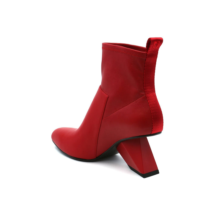 rockit pure bootie deep red angle in