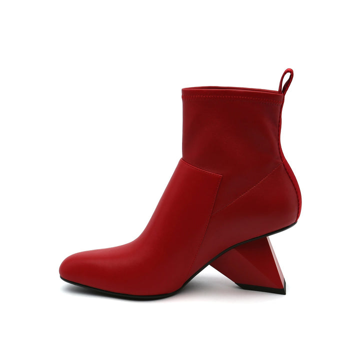 rockit pure bootie deep red in