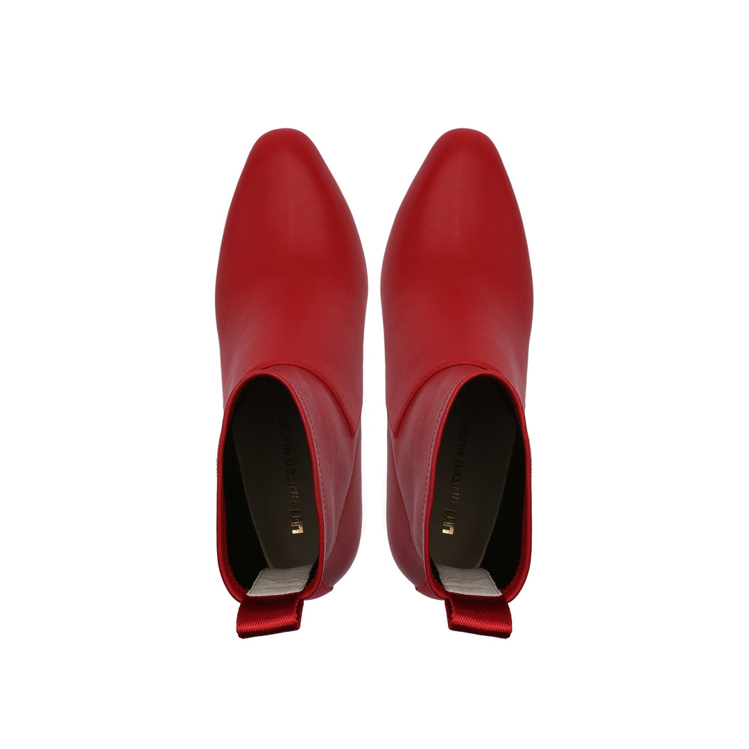 rockit pure bootie deep red top