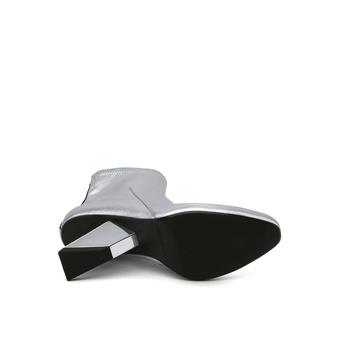 rockit pure bootie silver bottom