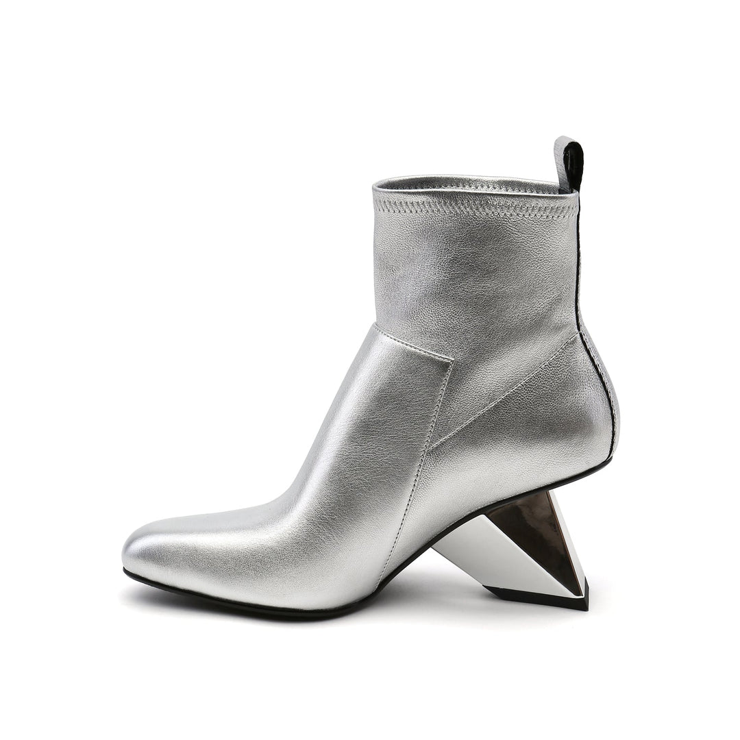 rockit pure bootie silver in