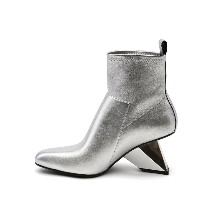 rockit pure bootie silver in