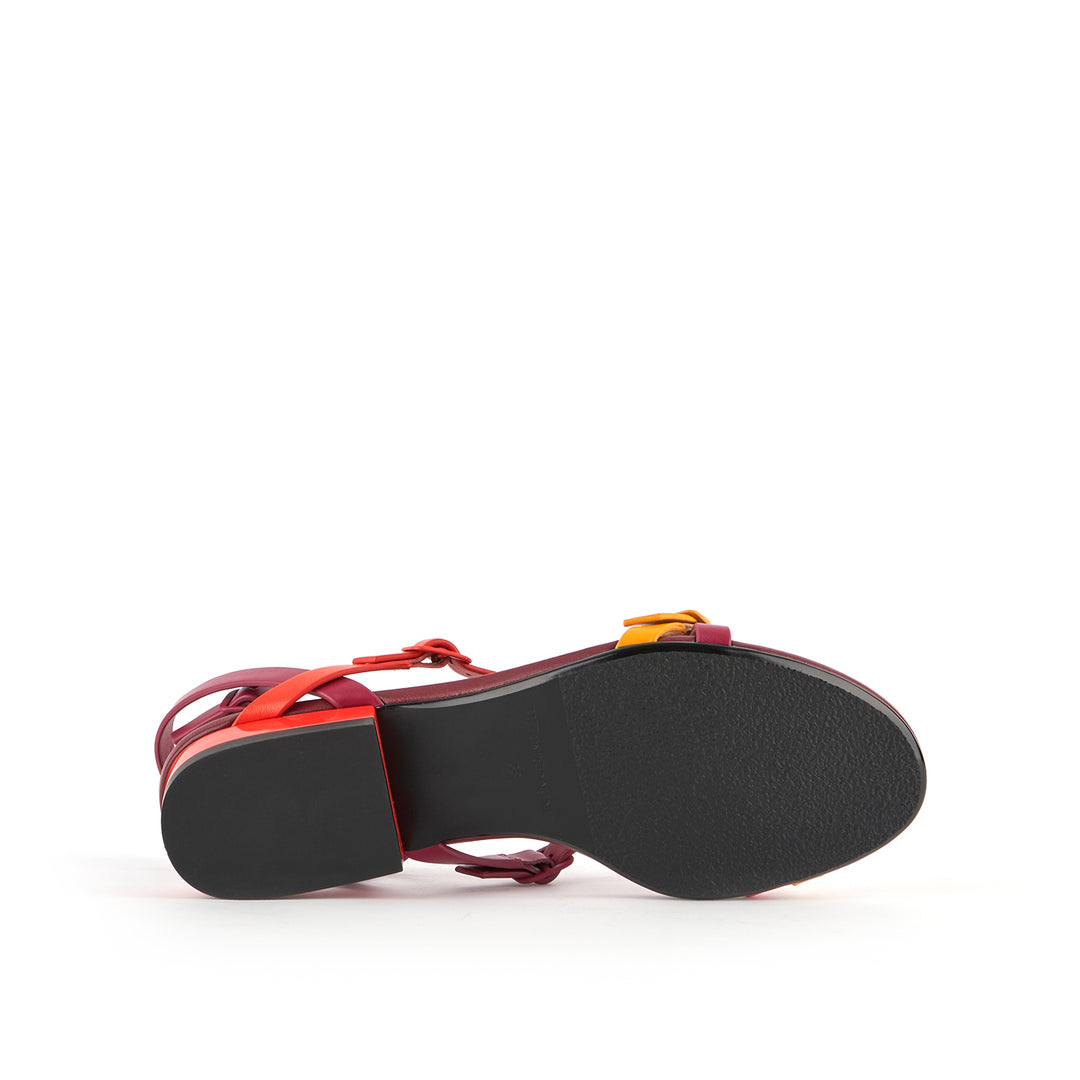 sia strappy lo lava bottom view