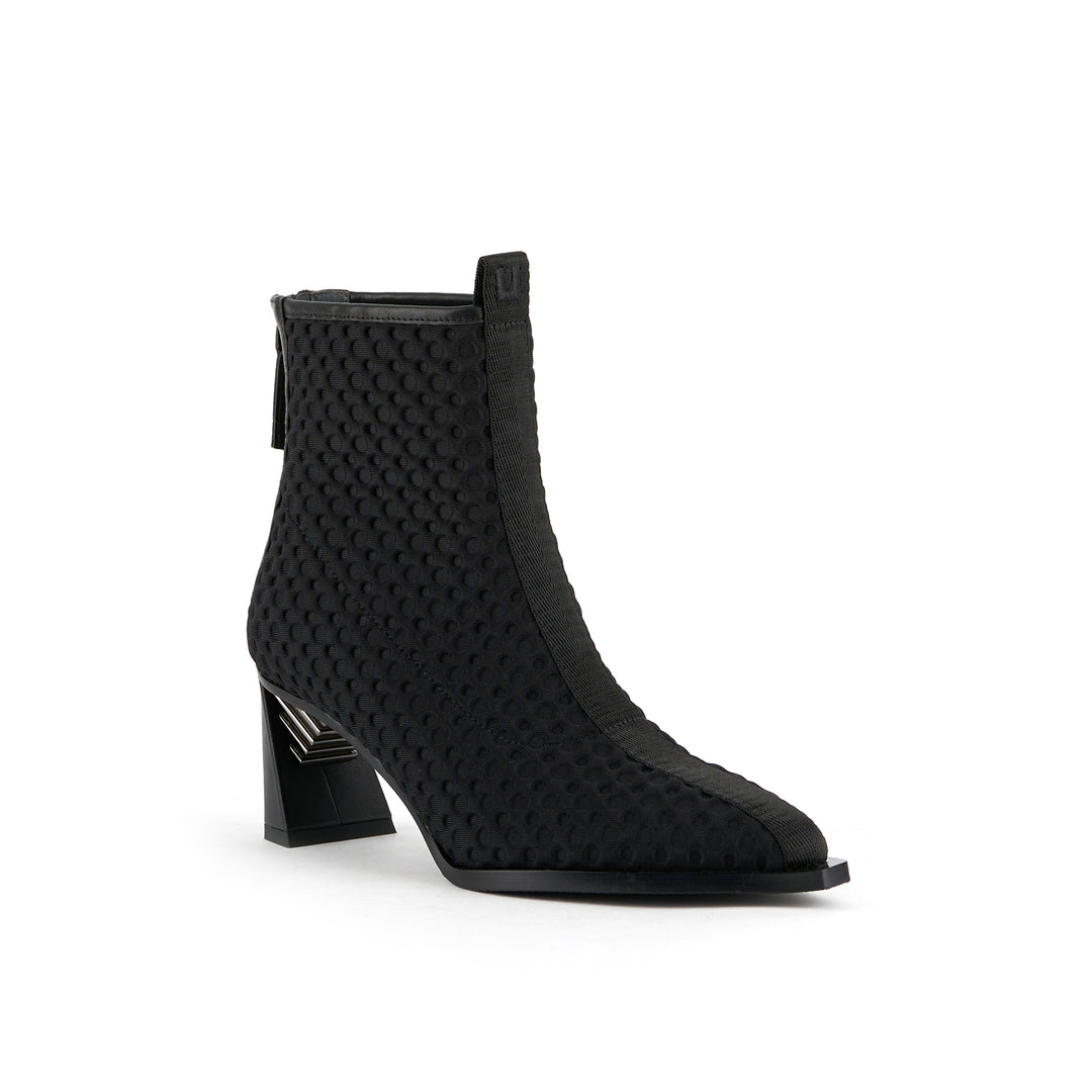 sonar bootie mid black angle out view