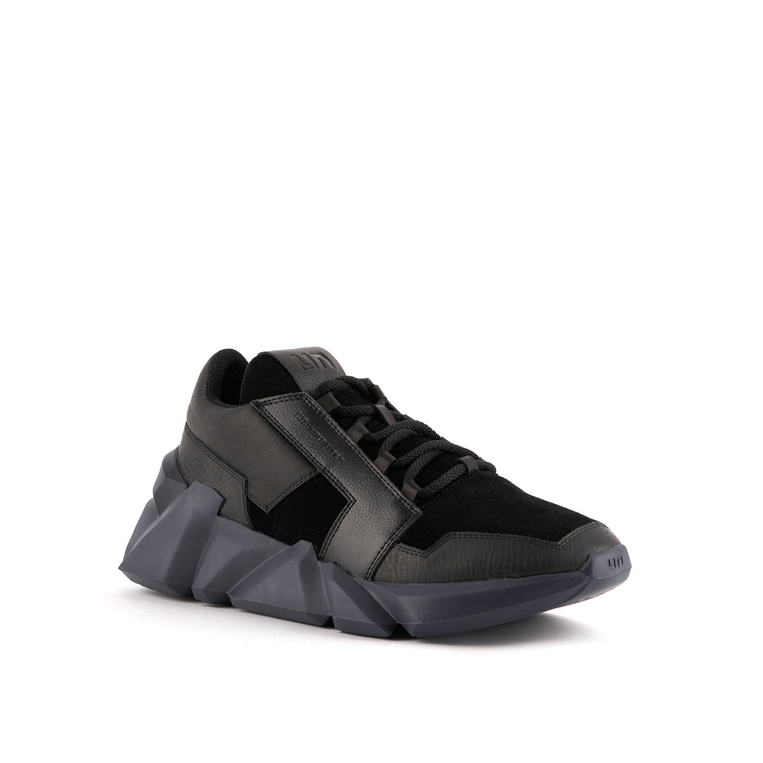 space kick jet lo mens black 2 angle out view