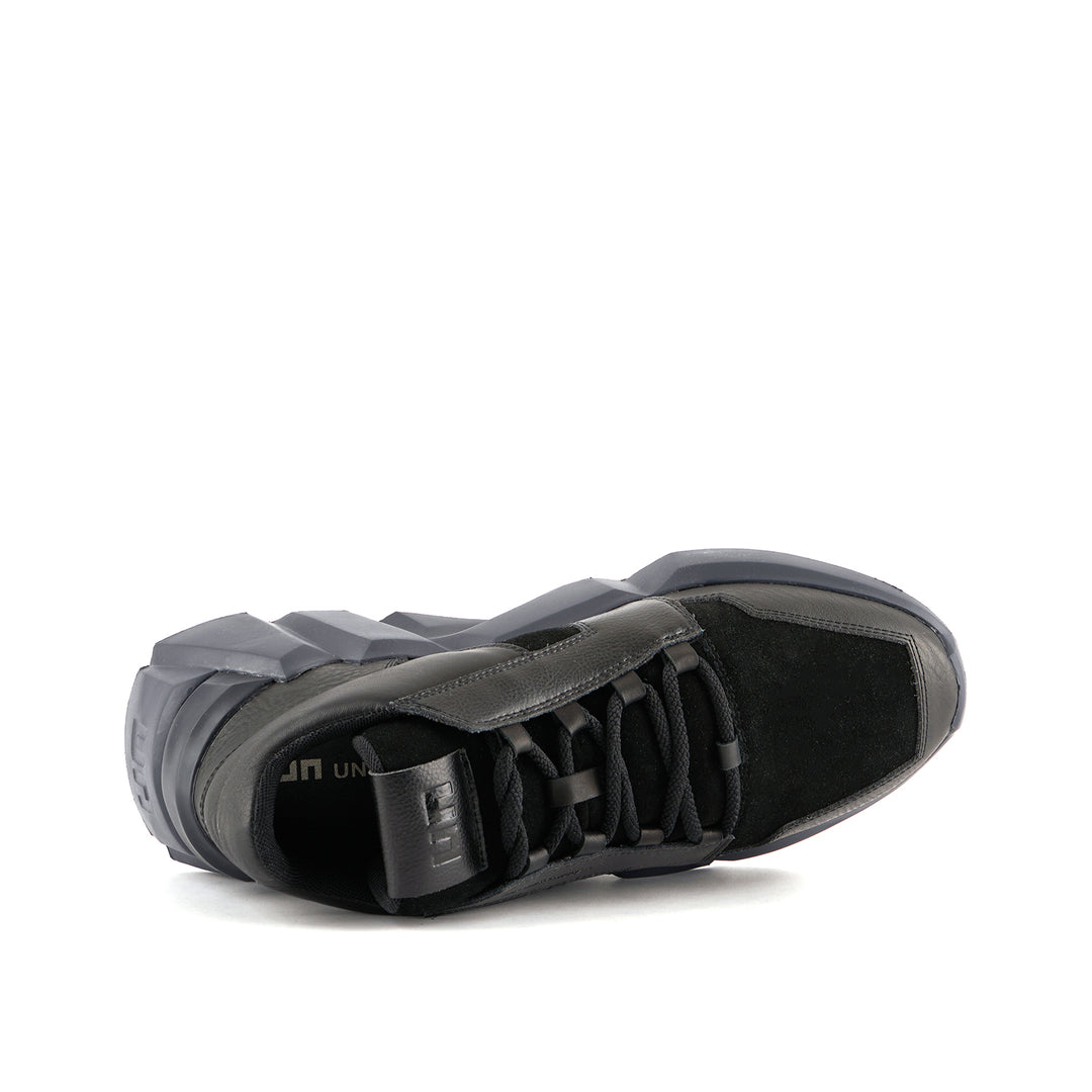 space kick jet lo mens black 5 top view