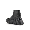 space kick v boot women black angle in view