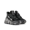 space kick women black marble top view