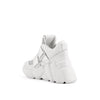 space kick women grey white angle in view