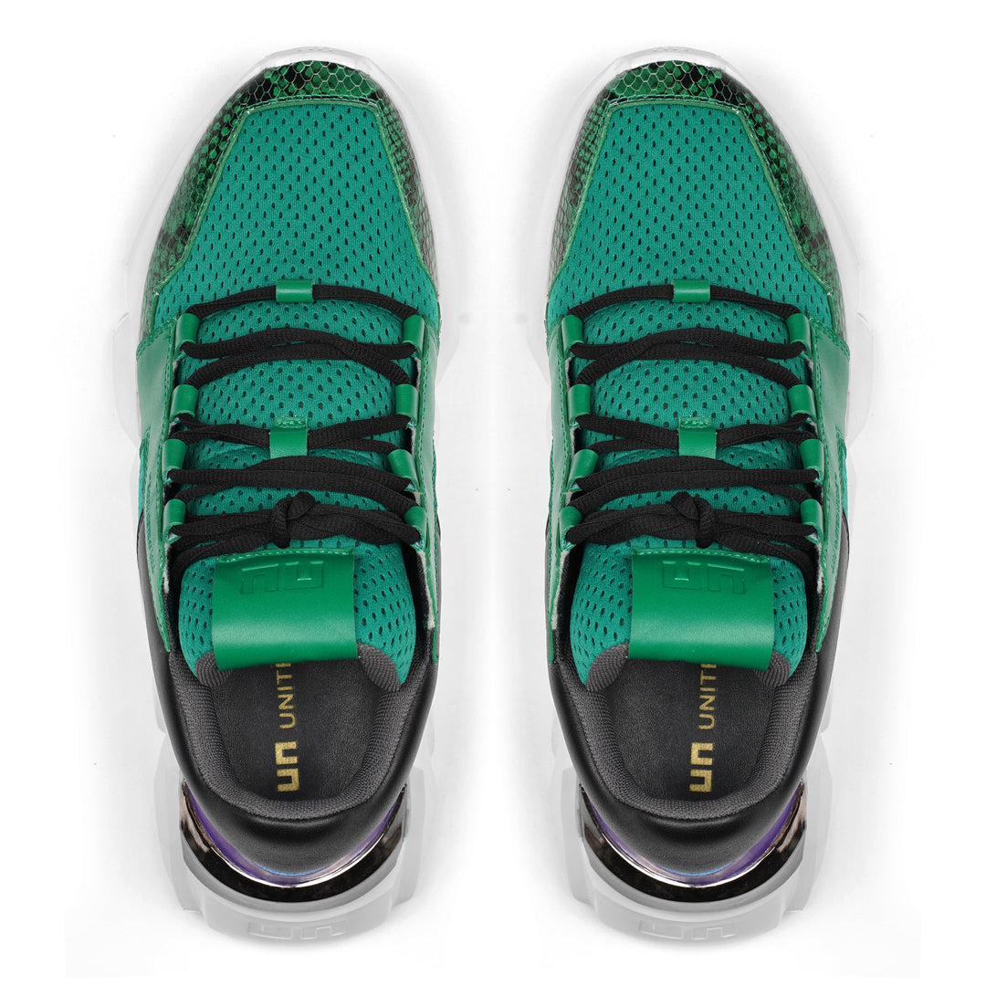 space kick jet lo ss21 green snake top view